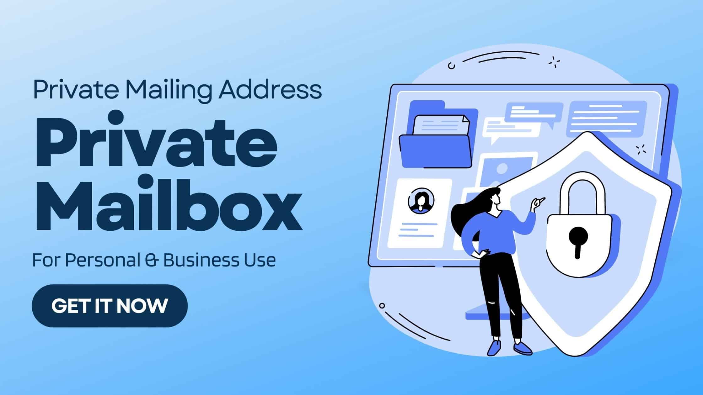 Is a Virtual Mailbox Worth It? A Frank Cost-Benefit Look 3 Private mailbox at a staffed facility