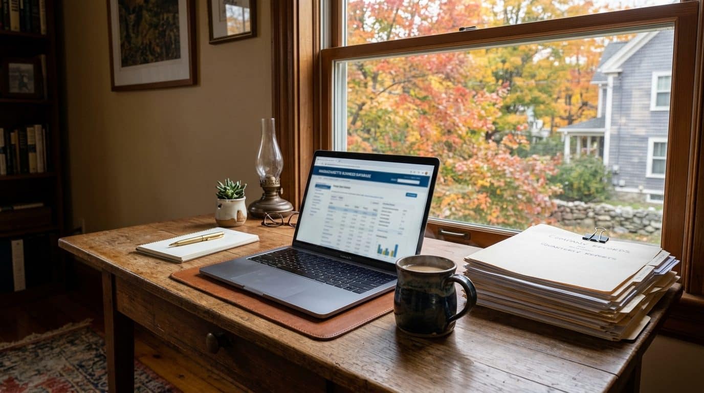 Can I Be My Own Registered Agent in Massachusetts? 2 Searching a public business database where a Massachusetts resident agent address appears