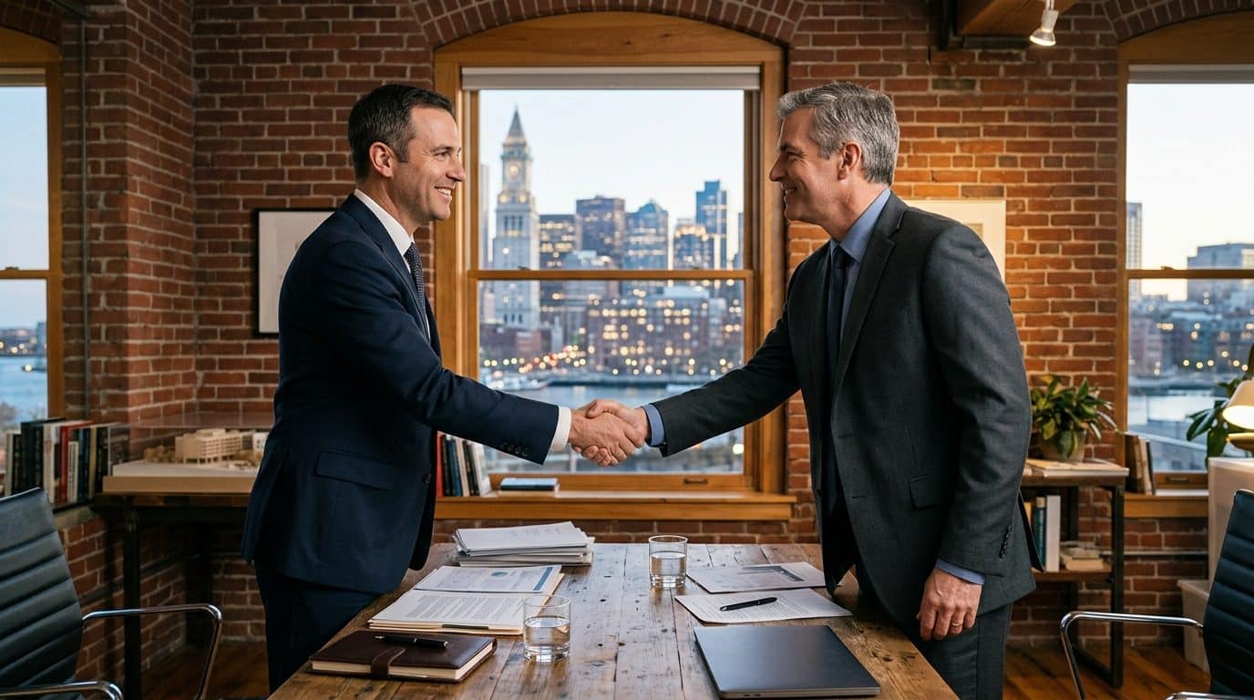 Massachusetts Foreign LLC Registered Agent: Who Needs One 2 Massachusetts resident agent accepting a legal delivery at a staffed street address during business hours