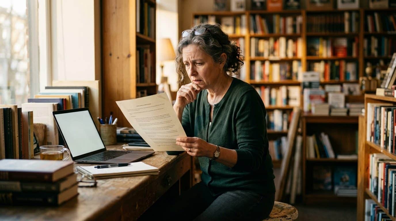 What Happens If You Don't Have a Registered Agent in MA 2 Business owner checking the resident agent listed for a Massachusetts LLC in the state corporations database