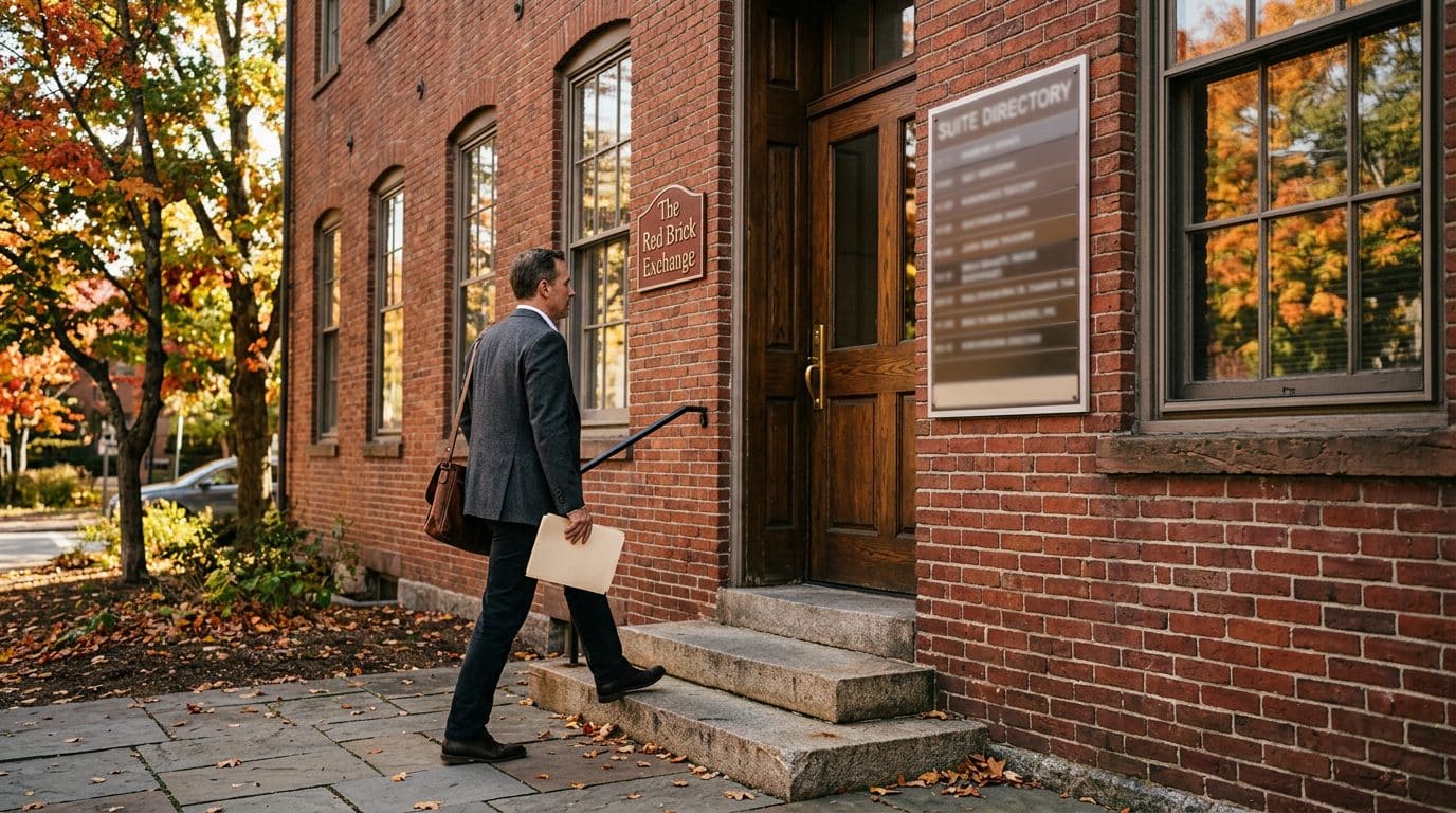 Registered Agent Address vs. Business Address in Massachusetts 4 Massachusetts LLC owner reviewing the registered agent address and business address fields on a state filing